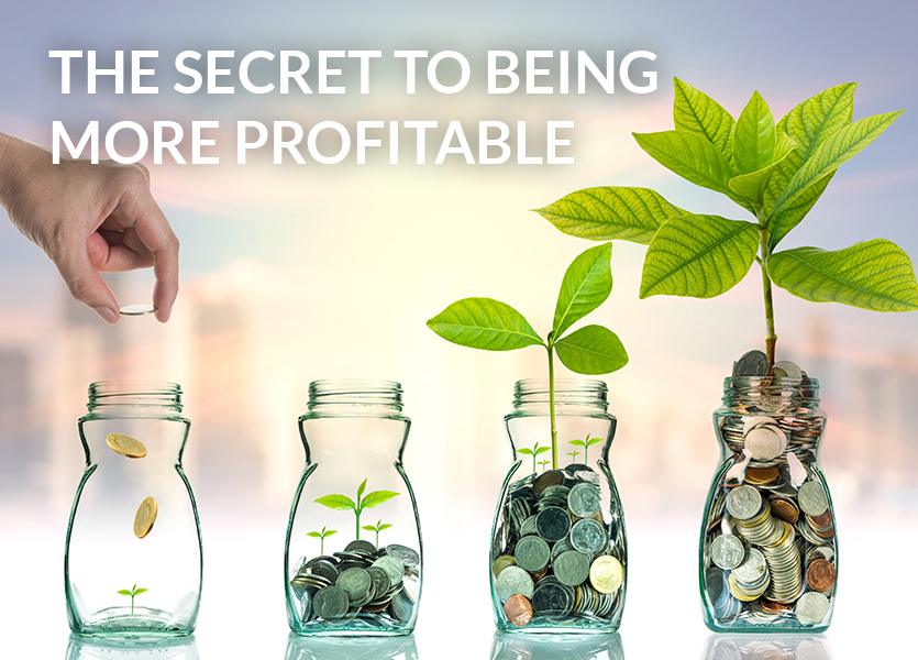 The Secret to Being More Profitable