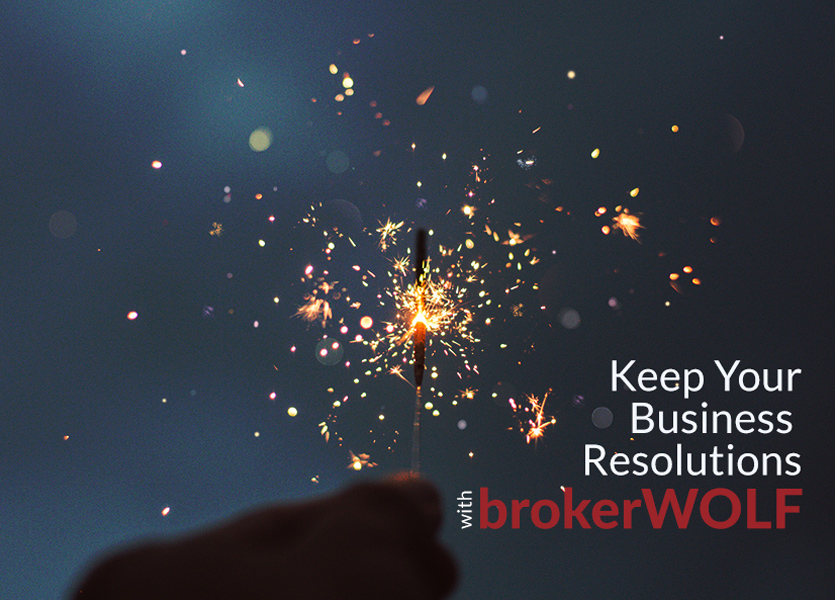 Keep Your Business Resolutions with brokerWOLF