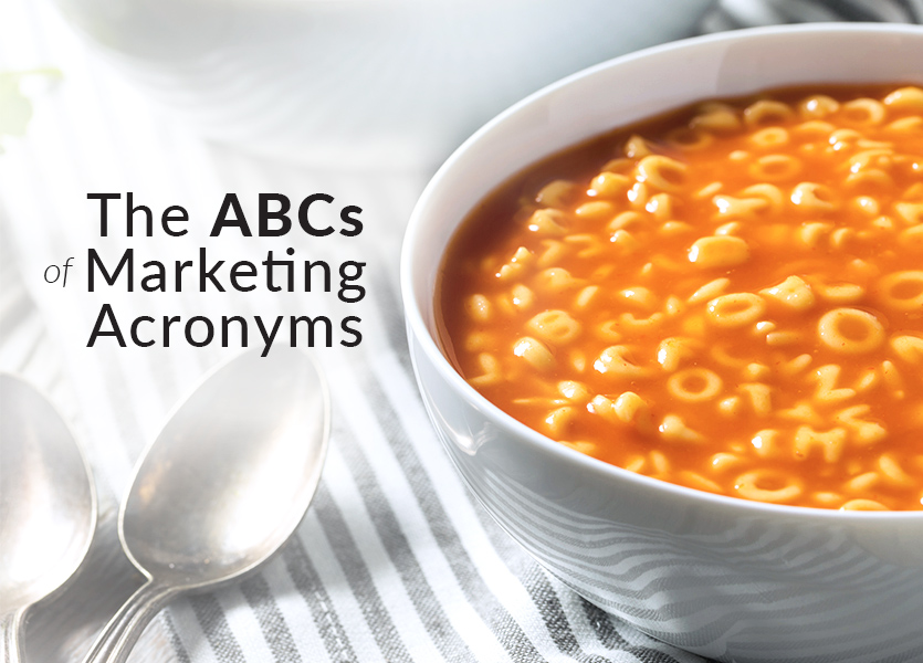 The ABCs of Marketing Acronyms for Real Estate Brokerages