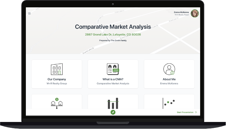 Lone Wolf Enterprise Cloud Agent Suite product Market Analysis screenshot on laptop