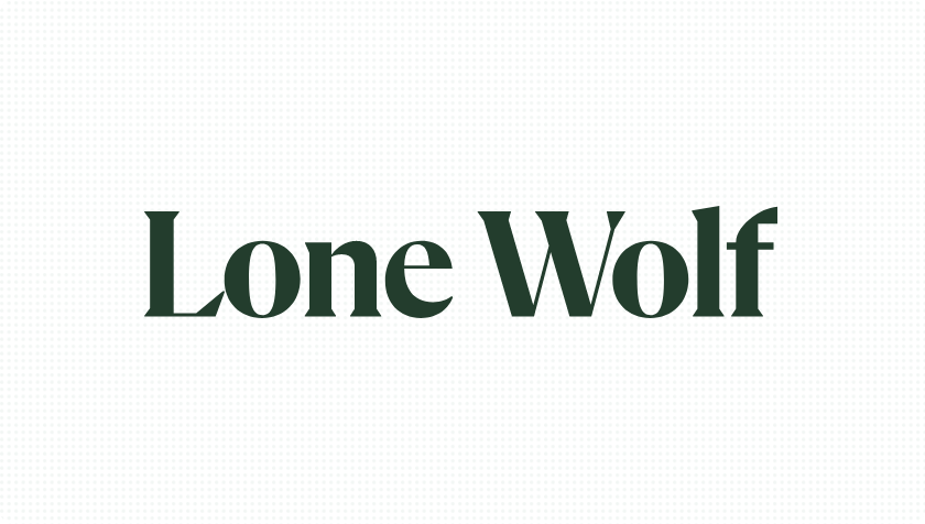 New Lone Wolf Technologies logo representing human-centered real estate technology