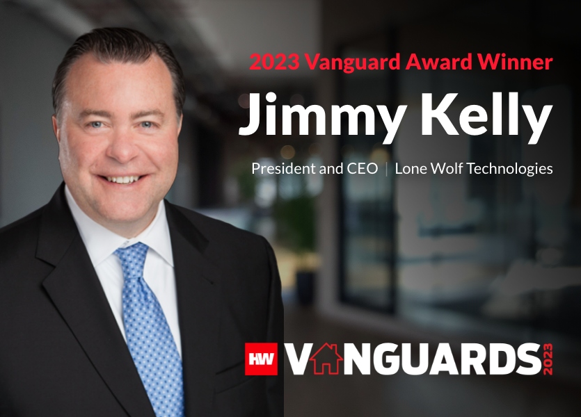 Jimmy Kelly named a HousingWire Vanguards winner